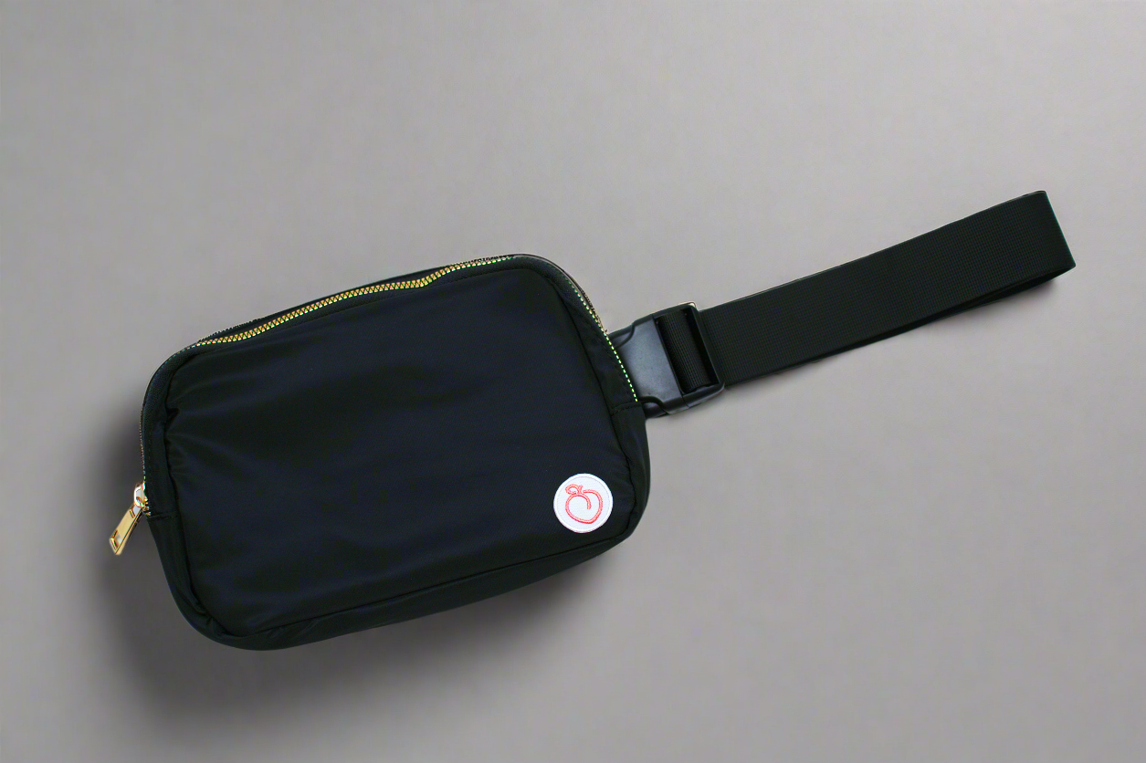 Black Crossbody Bag front