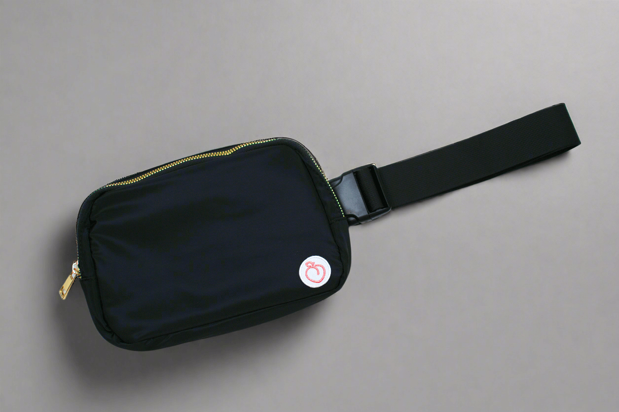 Black Crossbody Bag front