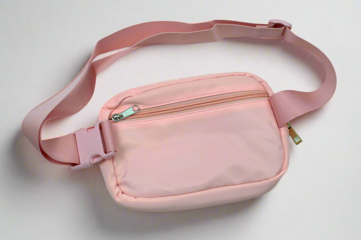 Pink Crossbody Bag Back