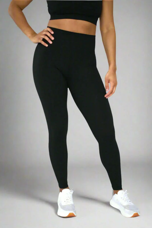 Black high waisted leggings